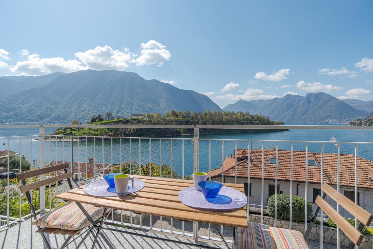 Lake Como Apartment With Balcony And Private Parking Ossuccio Exterior photo